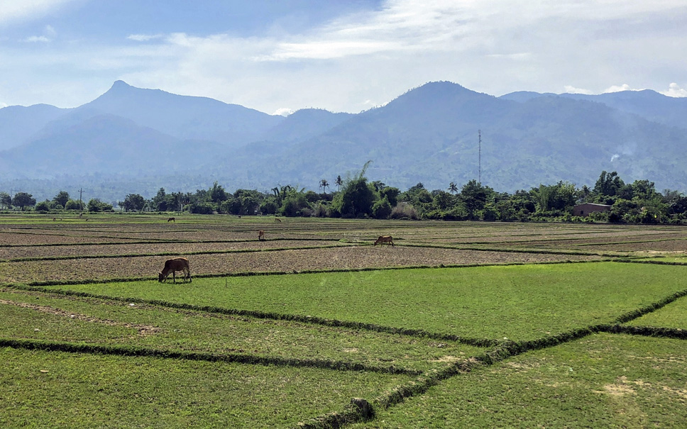 Countryside in Dak Lak, Vietnam