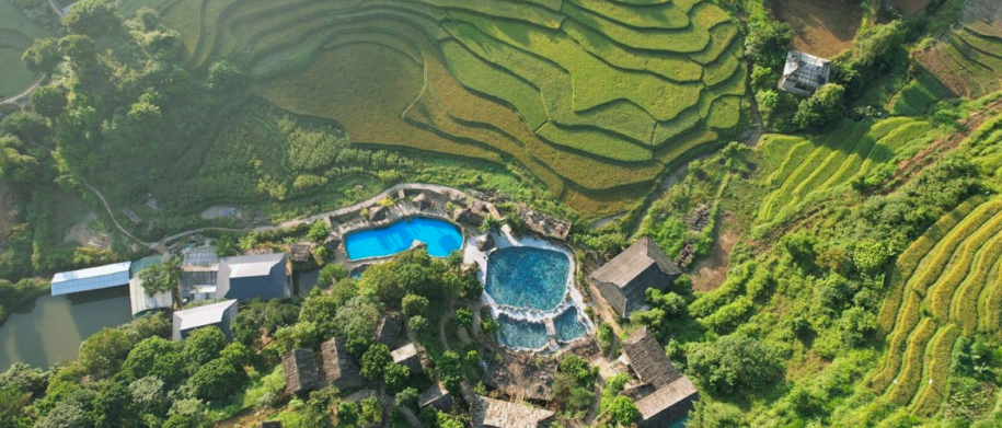 Tram Tau Hot Springs in northern Vietnam